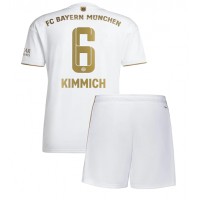 Dres Bayern Munich Joshua Kimmich #6 Gostujuci za djecu 2022-23 Kratak Rukav (+ kratke hlače)